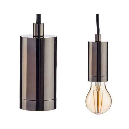 Stropna svjetiljka Crna Metal 60 W (6 kom.) Cijena