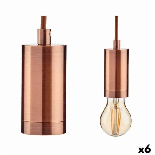 Stropna svjetiljka Bronza Metal 60 W 9,5 x 9,5 x 9,7 cm (6 kom.) Cijena