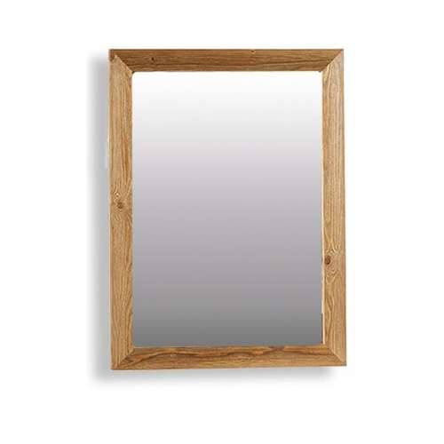 Zidno ogledalo Canada Smeđa 60 x 80 x 2 cm Pravokutno (2 kom.) Cijena