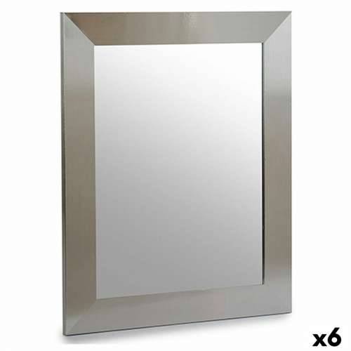 Zidno ogledalo 629557A Srebrna 39 x 1,5 x 49 cm Pravokutno (6 kom.) Cijena