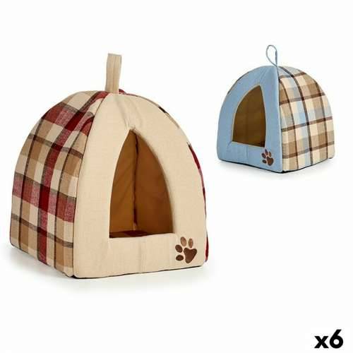 Krevet za kućne ljubimce na kvadratiće 33 x 45 x 33 cm (6 kom.) Cijena