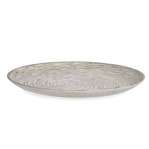 Stolni ukras Spirala Bijela Drvo MDF 34,5 x 3 x 34,5 cm (6 kom.) Cijena