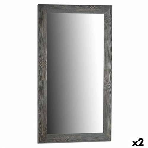 Zidno ogledalo 77506 Siva 75,5 x 135,5 x 1,5 cm Pravokutno (2 kom.) Cijena