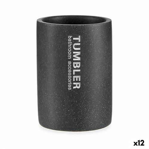 Držač četkica za zube Berilo Tumbler Siva Smola 7,5 x 10,2 x 7,5 cm (12 kom.) Cijena