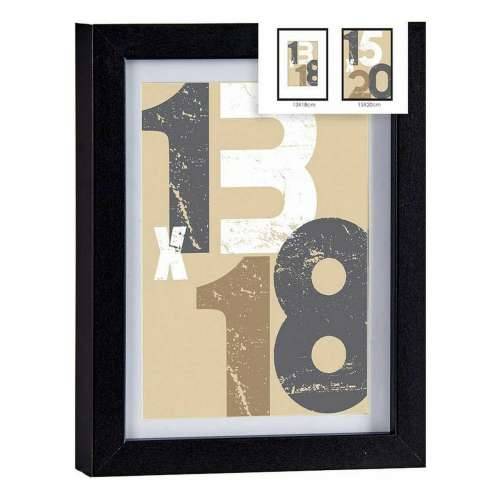 Okvir za sliku 18 x 23 x 2,5 cm Crna Staklo Drvo MDF (6 kom.) Cijena