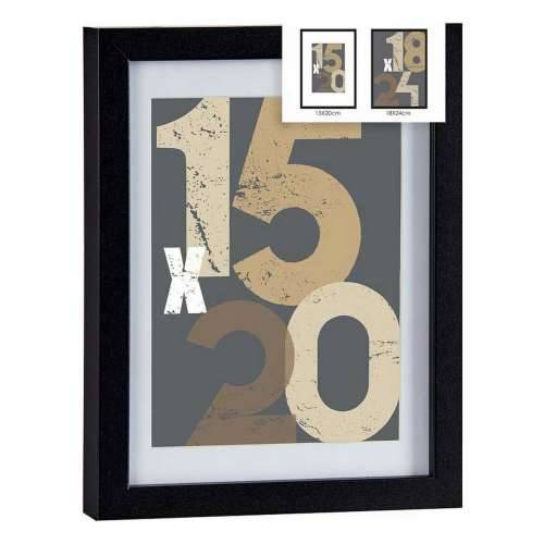 Okvir za sliku 20,5 x 2,5 x 26,5 cm Crna Staklo Drvo MDF (6 kom.) Cijena