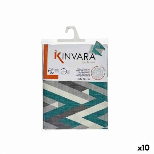 Stolnjak Kinvara ZIGI-21469-VERDE Zelena Tanko platno 140 x 180 cm Sredstvo protiv mrlja Crte (10 kom.) Cijena