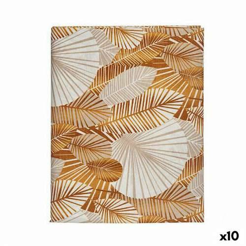 Stolnjak Kinvara ANCARA-21520-ORO zlatan Tanko platno 140 x 180 cm Sredstvo protiv mrlja Listovi (10 kom.) Cijena