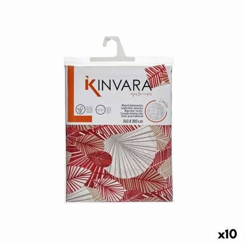 Stolnjak Kinvara ANCARA-21520-13 Bež Granatna Tanko platno 140 x 180 cm Sredstvo protiv mrlja Listovi (10 kom.) Cijena