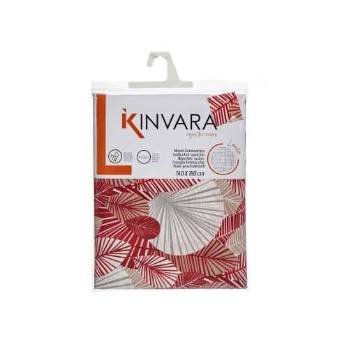 Stolnjak Kinvara ANCARA-21520-13 Bež Granatna Tanko platno 140 x 180 cm Sredstvo protiv mrlja Listovi (10 kom.) Cijena