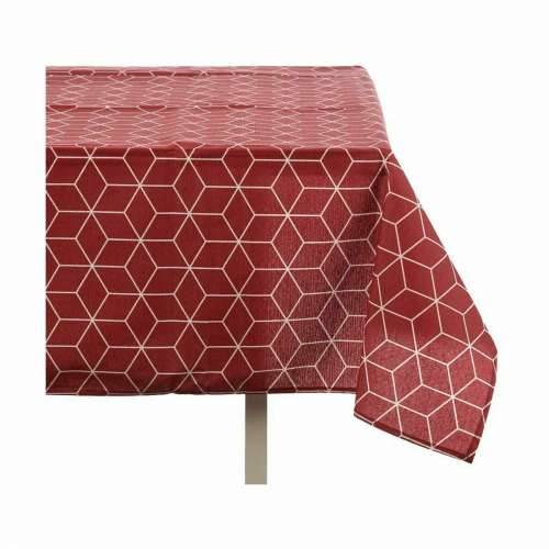 Stolnjak Kinvara CUBIC-26195-1 Granatna Tanko platno 140 x 180 cm Sredstvo protiv mrlja Apstraktno (10 kom.) Cijena