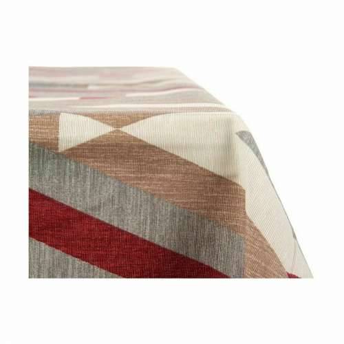 Stolnjak Kinvara ZIGI-21469-26 Granatna Tanko platno 140 x 180 cm Sredstvo protiv mrlja Crte (10 kom.) Cijena