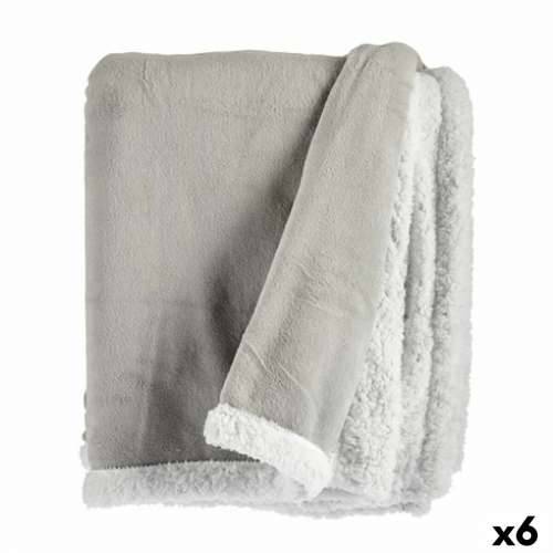 Deka Bijela Svjetlo siva 130 x 1 x 170 cm (6 kom.) Cijena