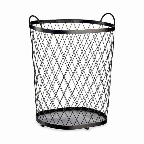 Košara Crna Metal 40 L 31 x 54,7 x 46,5 cm (4 kom.) Cijena