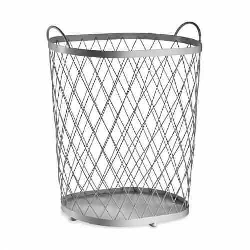 Košara Srebrna Metal 40 L 31 x 54,7 x 46,5 cm (4 kom.) Cijena