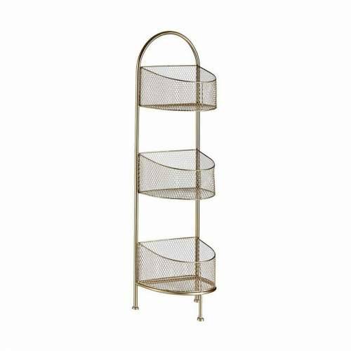 Polica zlatan Metal 21,2 x 97 x 28,5 cm (4 kom.) Cijena