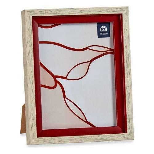 Okvir za sliku 18,8 x 2 x 24 cm Kristal Crvena Drvo Smeđa Plastika (6 kom.) Cijena
