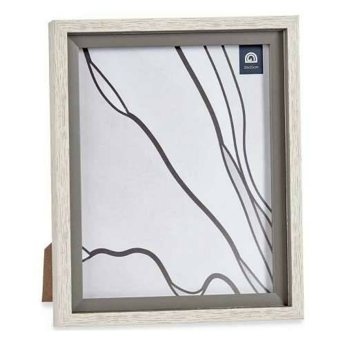 Okvir za sliku 24 x 2 x 29 cm Kristal Siva Drvo Smeđa Plastika (6 kom.) Cijena