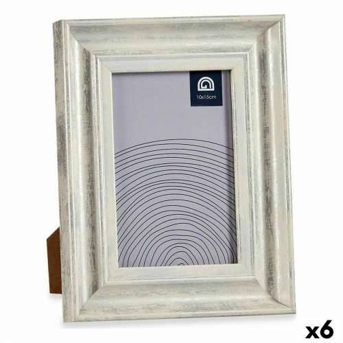 Okvir za sliku 16,2 x 2 x 21 cm Kristal Srebrna Drvo Smeđa Plastika (6 kom.) Cijena