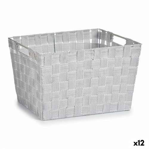 Košara za Rublje Kipit A3-6875 Bijela Tkanina 10 L 25 x 20 x 35 cm (12 kom.) Cijena