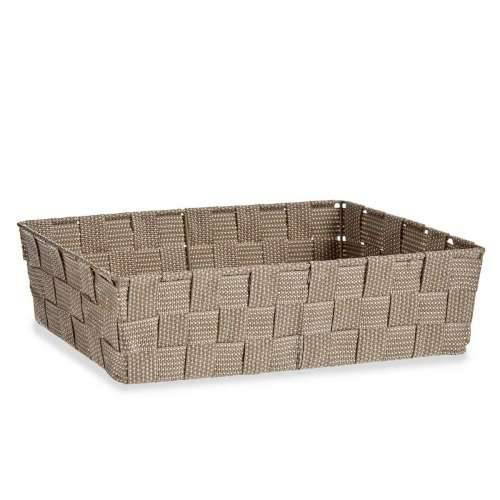 Višenamjenska Košara Kipit A3-6885 Bež Tkanina 3,8 L 34 x 8,5 x 21 cm (18 kom.) Cijena