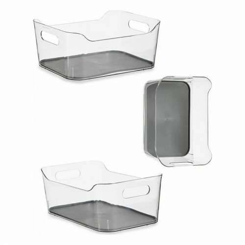 Organizator za Ladice Kinvara W623318 Siva Reciklirana plastika 17 x 10,5 x 24,5 cm (12 kom.) Cijena
