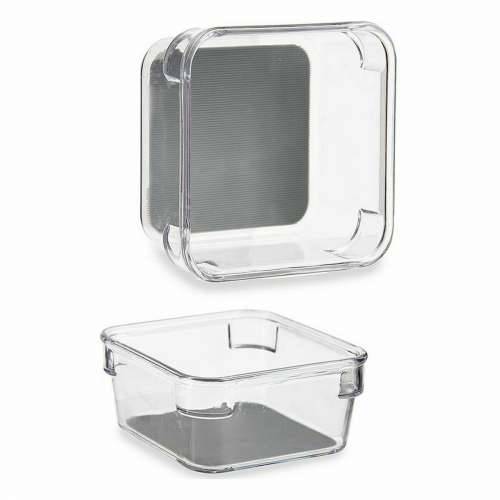 Organizator za Ladice Kinvara W623309 Siva Reciklirana plastika 9,3 x 4,5 x 9,3 cm (24 kom.) Cijena