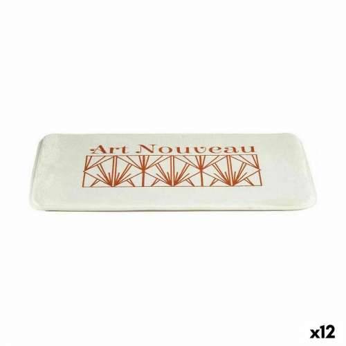 Prostirka za kupanje Berilo Art Nouveau Bijela Bronza 40 x 1,5 x 60 cm (12 kom.) Cijena