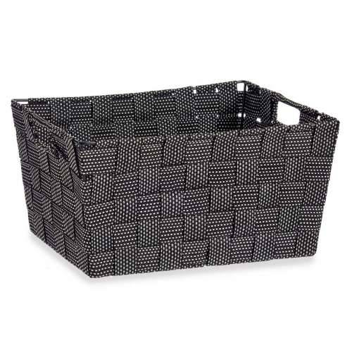 Višenamjenska Košara Kipit A3-6883 Crna Tkanina 30 x 14 x 20 cm 20 x 14 x 30 cm (18 kom.) Cijena