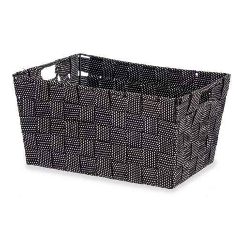 Višenamjenska Košara Kipit A3-6883 Crna Tkanina 30 x 14 x 20 cm 20 x 14 x 30 cm (18 kom.) Cijena