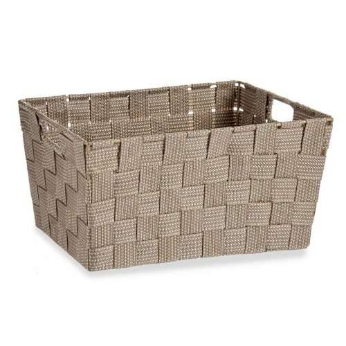 Višenamjenska Košara Kipit A3-6883 Smeđa Tkanina 5 L 30,4 x 14 x 20 cm (18 kom.) Cijena