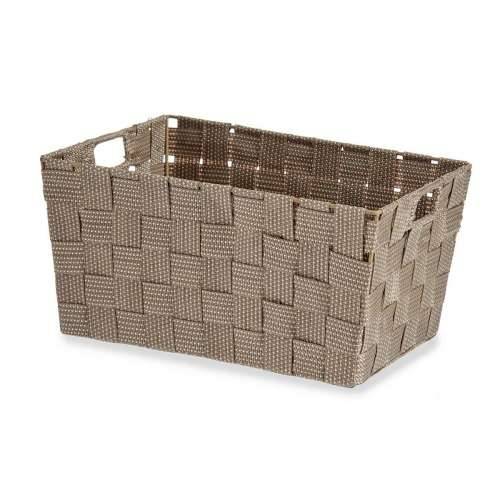 Višenamjenska Košara Kipit A3-6883 Smeđa Tkanina 5 L 30,4 x 14 x 20 cm (18 kom.) Cijena