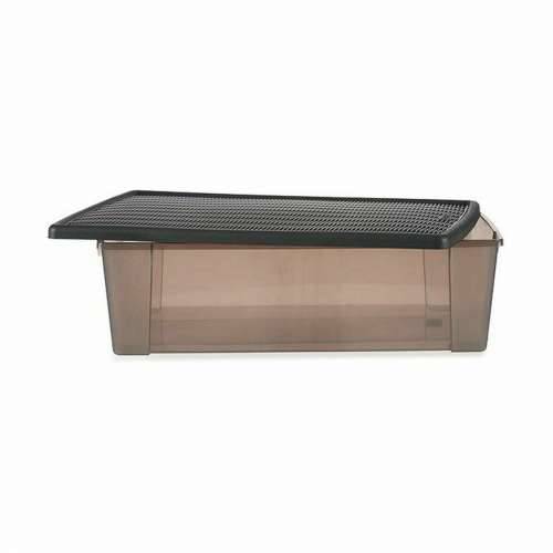 Kutija za Pospremanje s Poklopcem Stefanplast Elegance Siva Plastika 30 L 38,5 x 17 x 59,5 cm (6 kom.) Cijena
