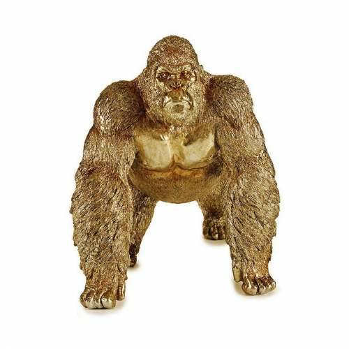 Ukrasna figura Gorila zlatan 20 x 27,5 x 34 cm (2 kom.) Cijena