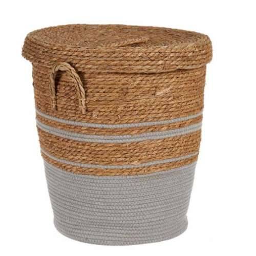 Košara Gift Decor YY21620J03L1 Smeđa Siva Morske alge (4 kom.) Cijena