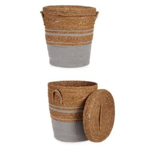 Košara Gift Decor YY21620J03L1 Smeđa Siva Morske alge (4 kom.) Cijena