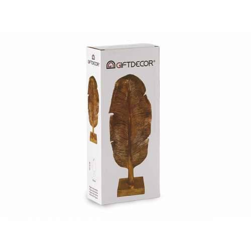 Ukrasna figura Biljni list zlatan 8 x 43,5 x 17 cm (6 kom.) Cijena