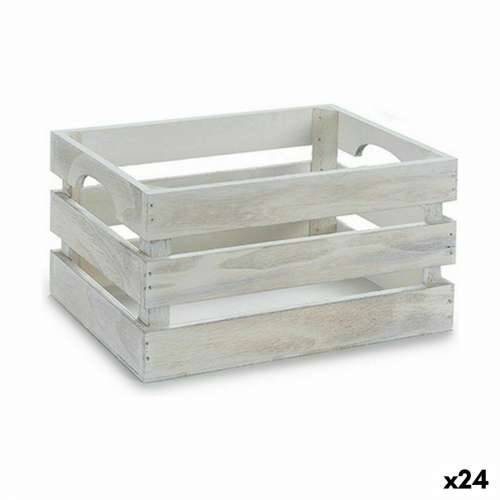 Cutie Decorativă Bijela Drvo topole 26,2 x 13,2 x 15,8 cm (24 kom.) Cijena