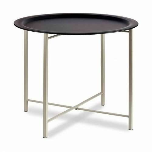 Pomoćni stolić Bijela Crna Metal 62 x 48,5 x 62 cm (4 kom.) Cijena