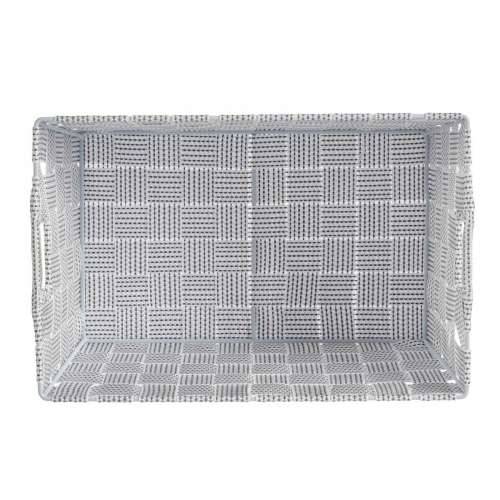 Višenamjenska Košara Kipit A3-6883 Bijela Tkanina 30,4 x 14 x 20 cm (18 kom.) Cijena
