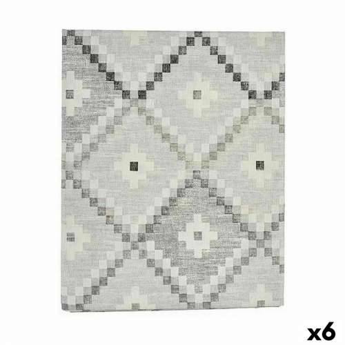 Stolnjak Kinvara ROMBOS-G Siva Tanko platno 140 x 180 cm Sredstvo protiv mrlja rombi (6 kom.) Cijena