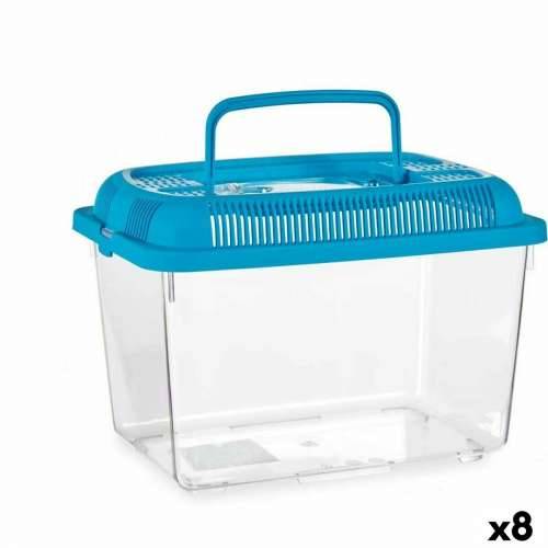 Spremnik za ribu S ručkom Dugo Plava Plastika 7 L 20 x 20 x 30 cm (8 kom.) Cijena