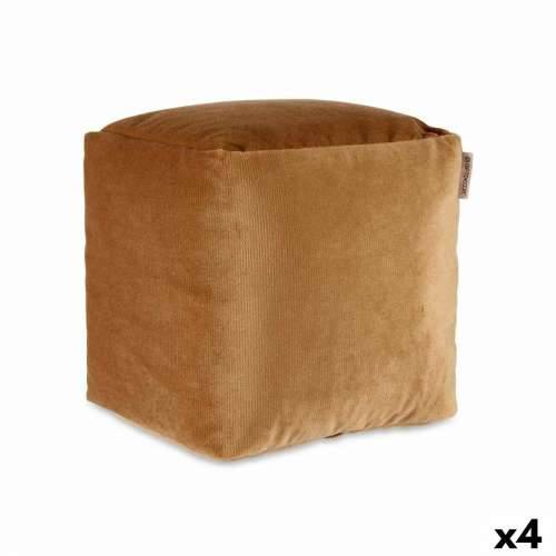 Puff Baršun Bež 30 x 30 x 30 cm (4 kom.) Cijena