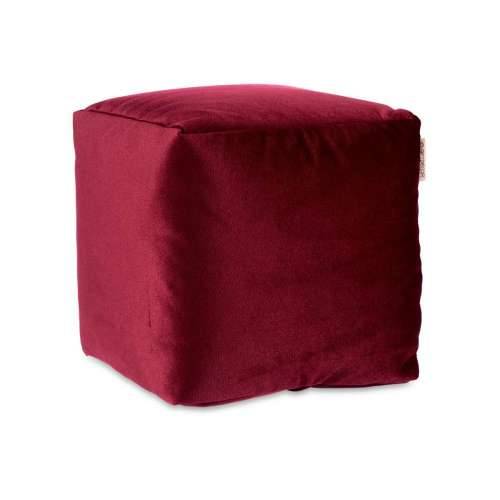Puff Baršun Granatna 30 x 30 x 30 cm (4 kom.) Cijena