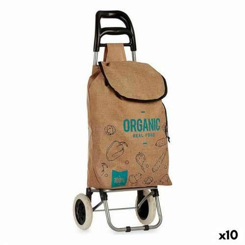 Kolica za kupovinu Kinvara Organic Smeđa 3,3 L 36 x 95 x 35 cm (10 kom.) Cijena