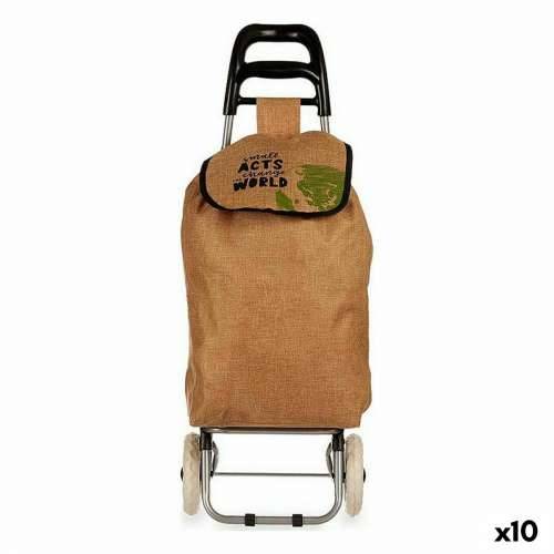 Kolica za kupovinu Kinvara WR3050-6A Smeđa 3,3 L 36 x 95 x 35 cm (10 kom.) Cijena
