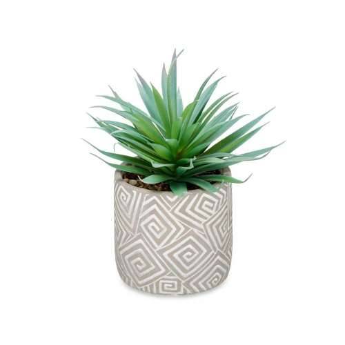 Ukrasna Biljka Ibergarden QY-H012 Drvo Plastika Cement Sukulent 17 x 21 x 17 cm (8 kom.) Cijena
