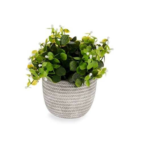 Ukrasna Biljka Ibergarden QY-H021 Plastika Ziedi 20 x 20,5 x 20 cm (8 kom.) Cijena