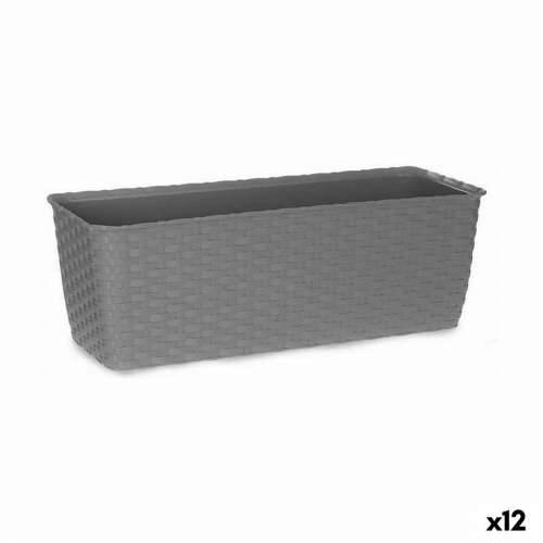 Žardinijera Stefanplast Siva Plastika 15,5 x 13,5 x 39 cm (12 kom.) Cijena