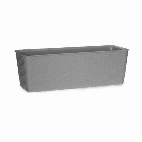 Žardinijera Stefanplast Siva Plastika 18 x 16 x 49 cm (12 kom.) Cijena